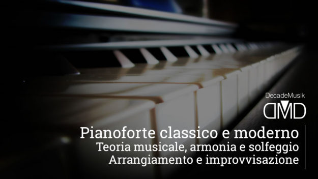 Fabio Pin insegna pianoforte, teoria musicale e arrangiamento