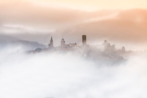 foto castel del piano panorama