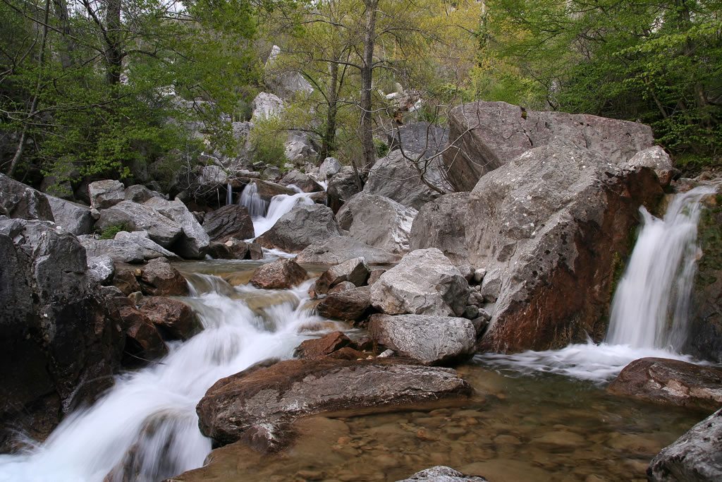 Uno scorcio del fiume Albegna