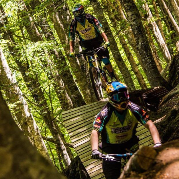 Freeride nella faggeta del Monte Amiata Freeride nella faggeta del Monte Amiata