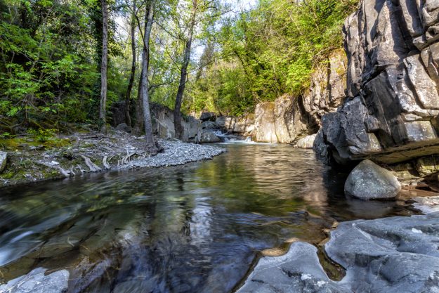Una piscina naturale