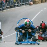 la corsa dei carretti durante la festa