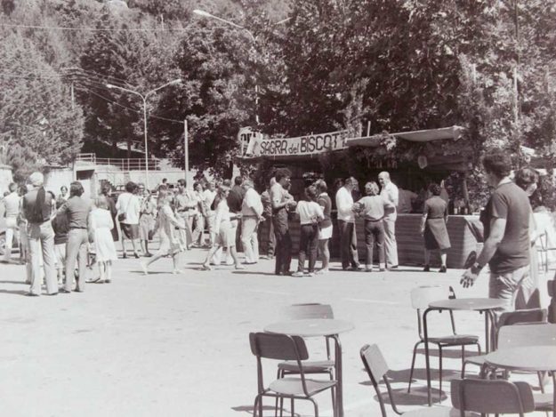 Una vecchia immagine della Sagra