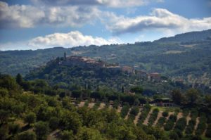 Panorama di Seggiano ed i suoi dintorni