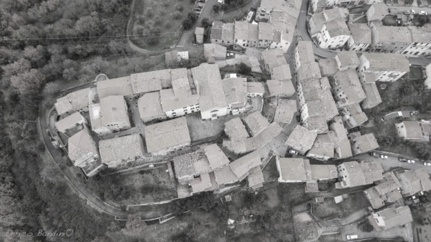 Sasso d'Ombrone vista dall'alto