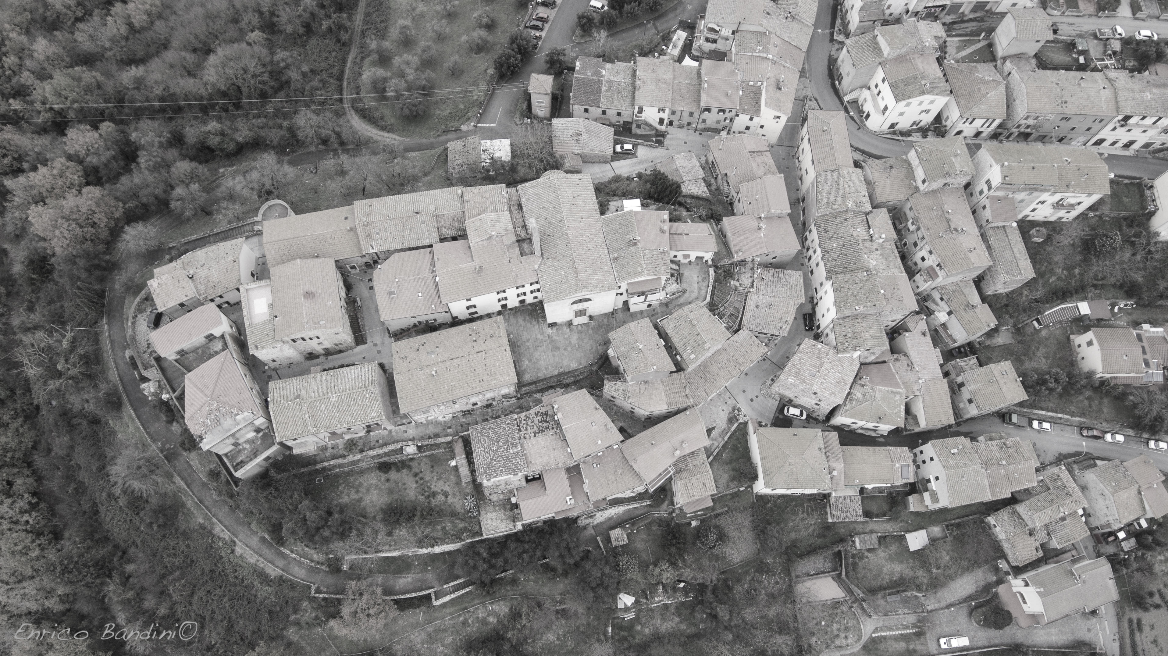 Sasso d'Ombrone vista dall'alto