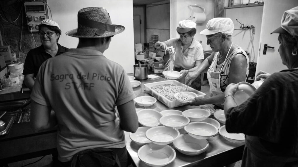 preparazione piatti pici