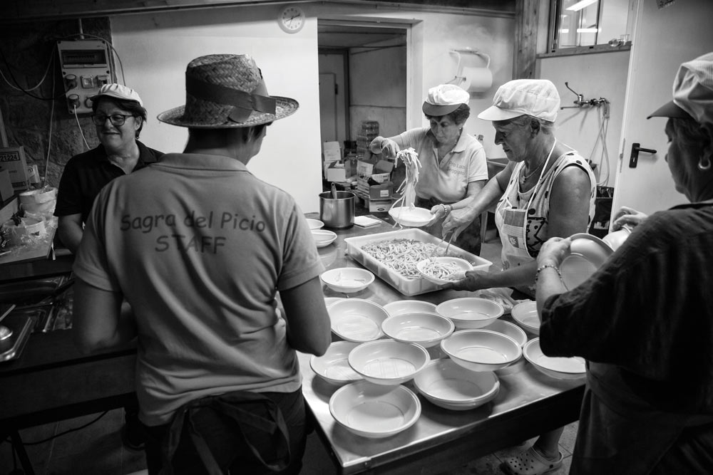 preparazione piatti pici