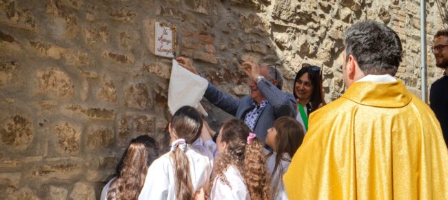 inaugurazione strada lorenzetti montenero