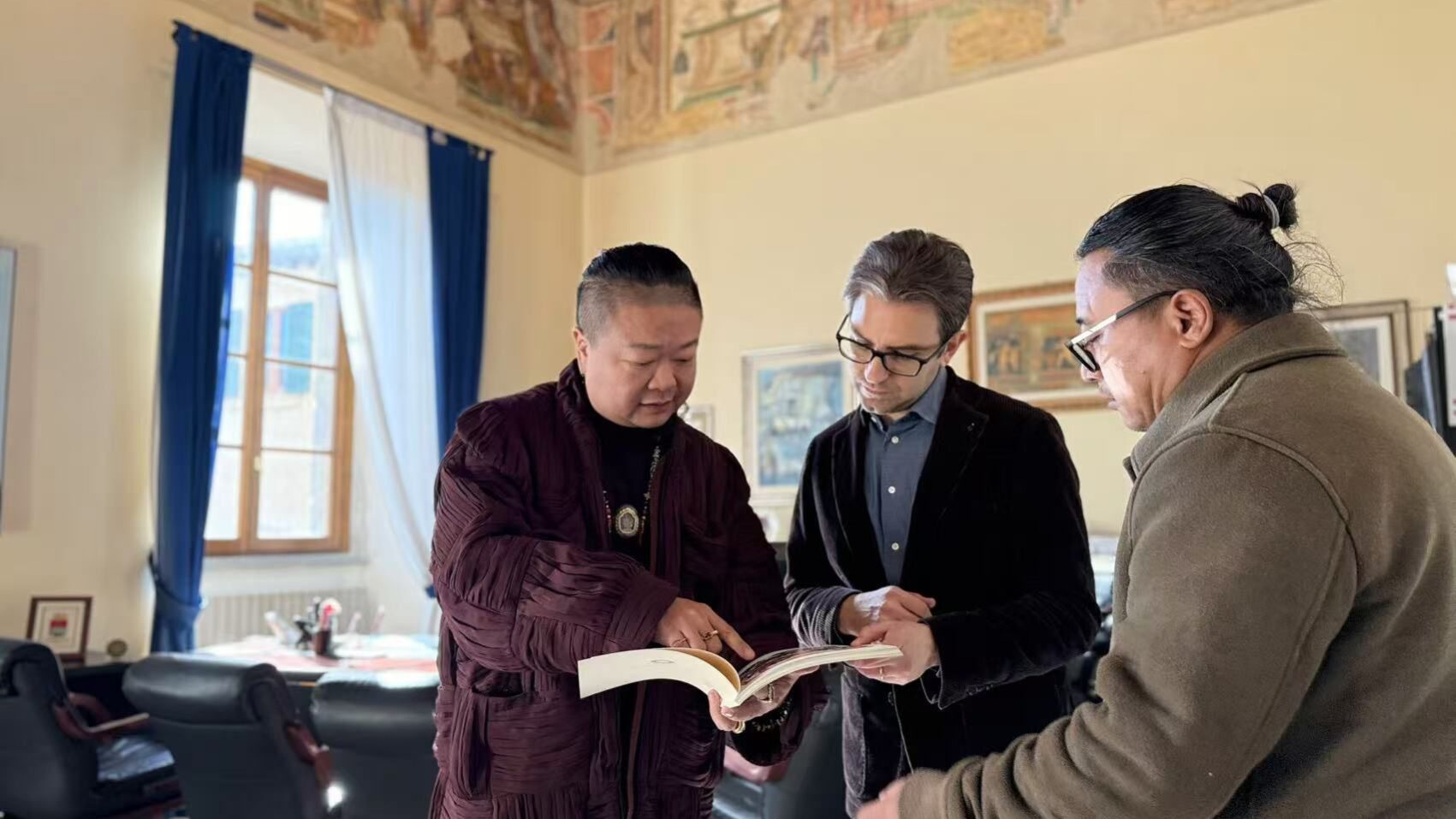 VISITA MAESTRO MAHA RUBA