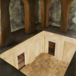Alfio Di Paola Ciò che nel tempo ho ricevuto, 2009, olio su tela, ossidazione, 240 x 200 cm