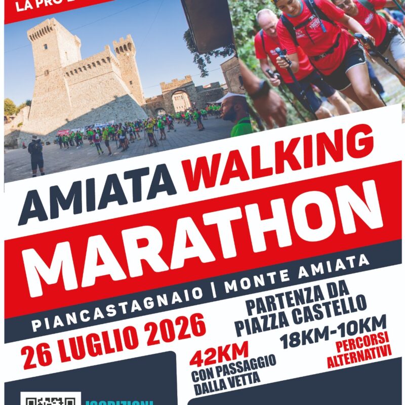 Amiata Walking Marathon manifesto Amiata Walking Marathon manifesto